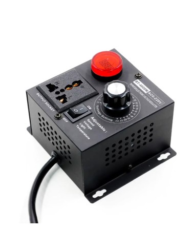 Регулятор напряжения (диммер) с индикатором 4кВт, 220В