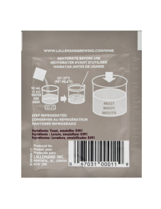 Дріжджі винні Lalvin EC-1118, 5 г 2