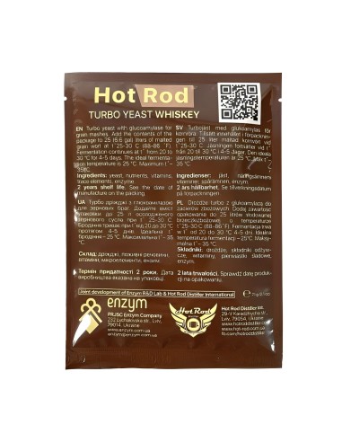 Турбо дріжджі Hot Rod Whiskey, 71 г