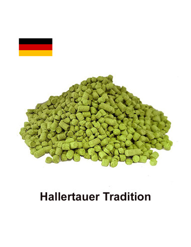 Хміль Халлертауер Традишн (Hallertauer Tradition), α-5,4%.