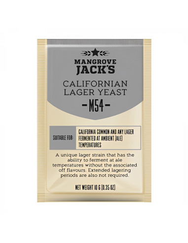 Пивные дрожжи Mangrove Jack's M54 Californian Lager Yeast