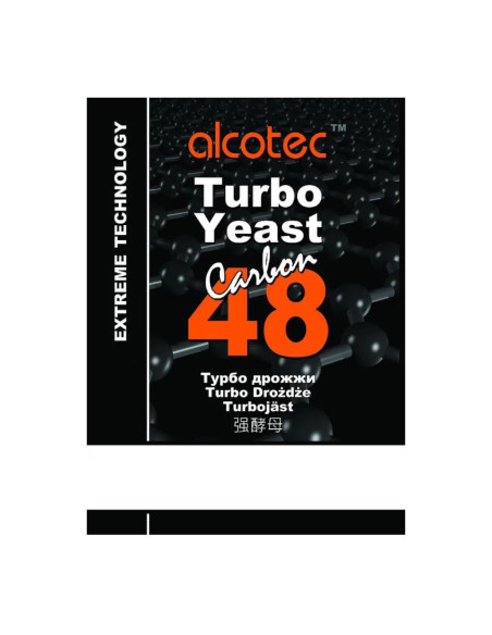 Турбо-дріжджі Alcotec 48 Carbon Turbo, 175 г