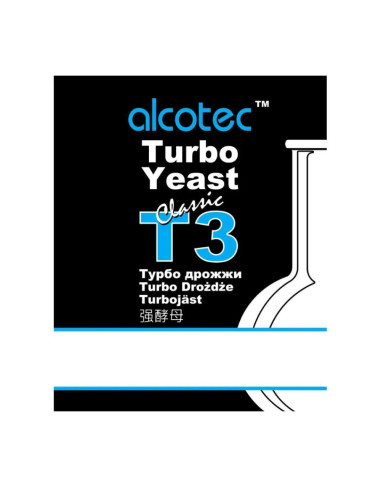 Турбо-дріжджі Alcotec T3 Turbo Classic, 120 г