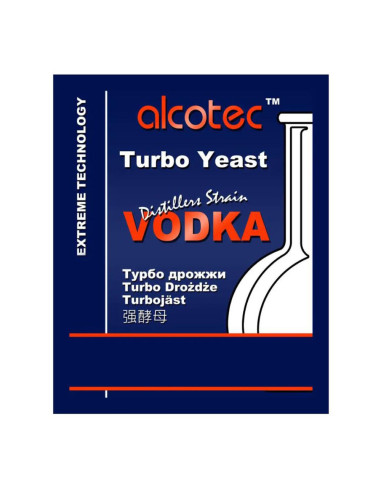 Турбо-дрожжи Alcotec Distillers Vodka Turbo, 73 г