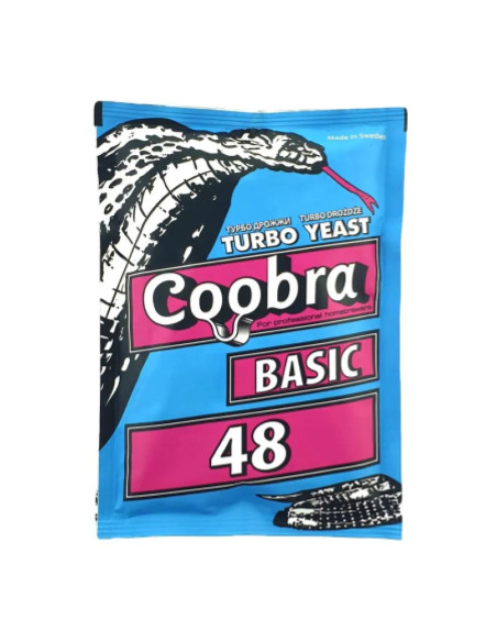 Дрожжи спиртовые Coobra Turbo 48 Basic, 120 г