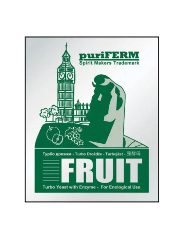 Турбо-дріжджі фруктові Puriferm Fruit, 50 г