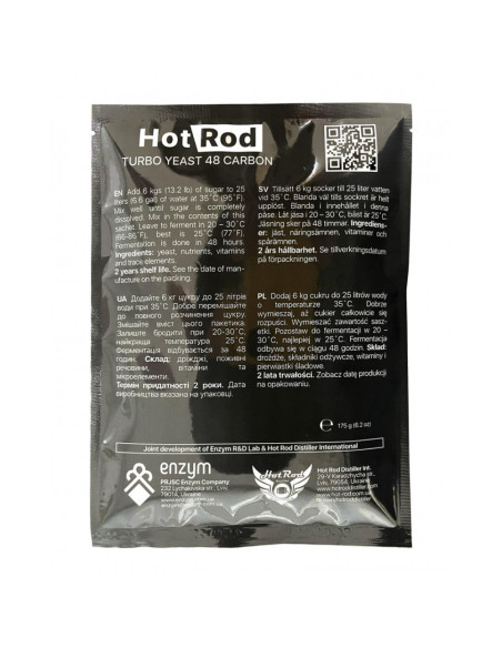Турбо-дріжджі Hot Rod 48 Carbon, 175 г