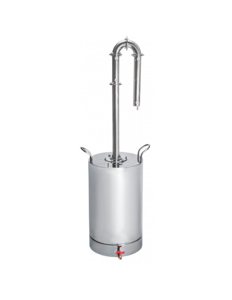 Самогонный аппарат Смакуй Профи на закрытом кубе, 37л