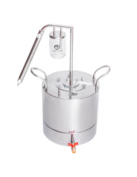 Самогонный аппарат Смакуй Классик на закрытом кубе, 23 л