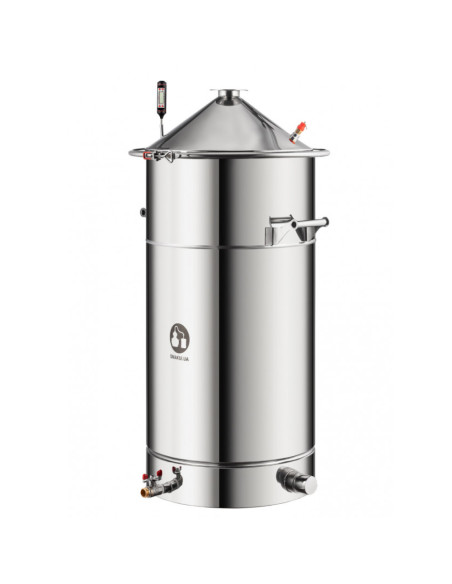 Самогонний апарат Смакуй Прима Тора 2в1 фланець купольна кришка, 100 л