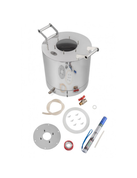 Самогонний апарат Смакуй Профі 2в1 на закритому кубі, 23л