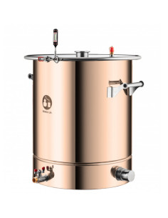 Перегонный куб из меди Смакуй с открытой крышкой кламп 2