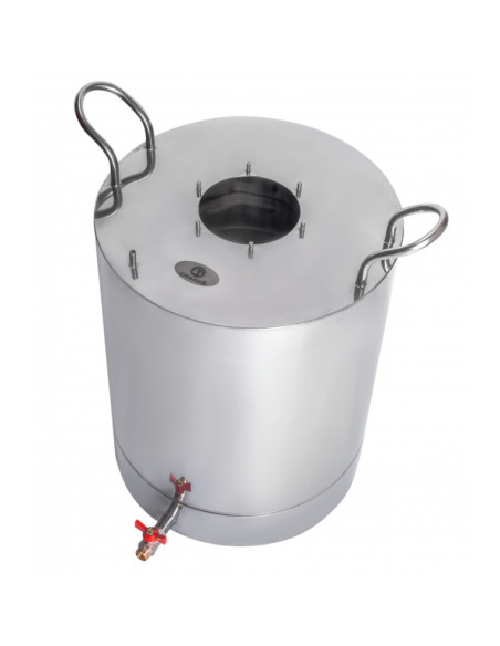 Ректифікаційна колона Смакуй на закритому кубі фланець, 23л