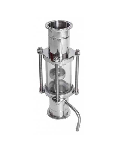 Ректификационная колонна Смакуй на открытом кубе кламп, 23л