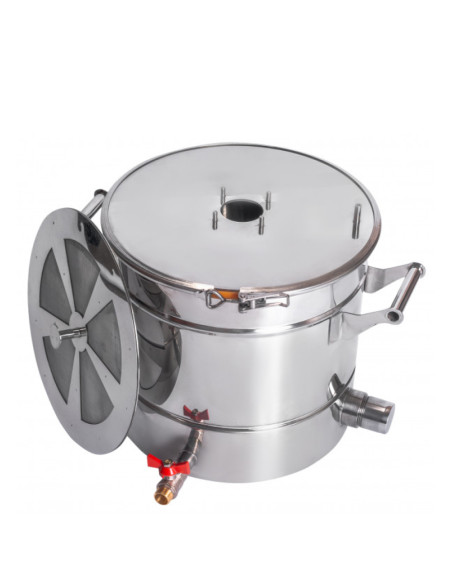 Ректификационная колонна Смакуй на открытом кубе кламп, 23л