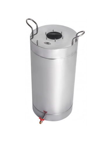 Перегонный куб Смакуй с закрытой крышкой фланец