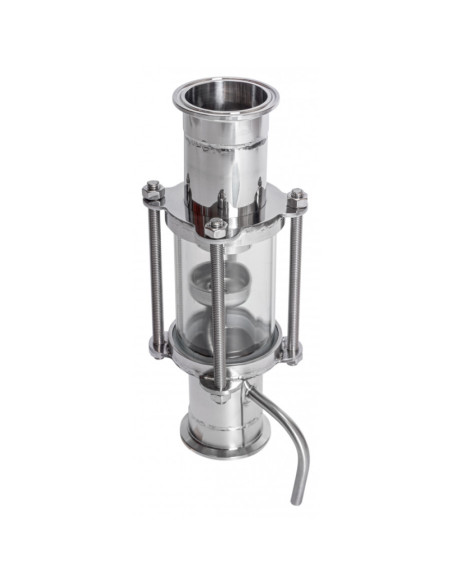 Ректификационная колонна Смакуй на открытом кубе кламп, 60л