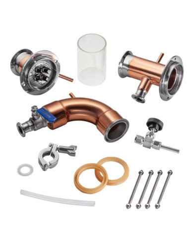 Узел отбора Смакуй медный 2в1 (по пару и по...