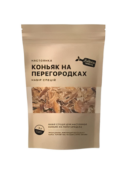 Набір спецій Hot Rod для настоянки Коньяк на перегородках