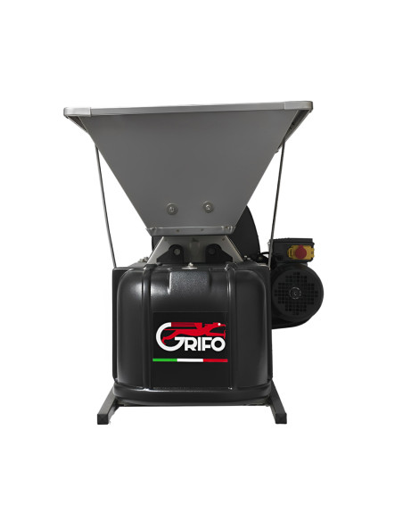 Дробилка винограда Grifo с гребнеотделителем DMCI, электрический двигатель