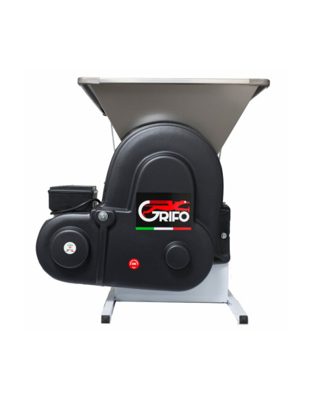 Дробилка для винограда Grifo с гребнеотделителем и электрическим мотором, DMCSI