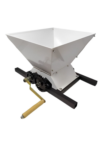 Дробилка для винограда и фруктов Savek ручная, эмалированная сталь