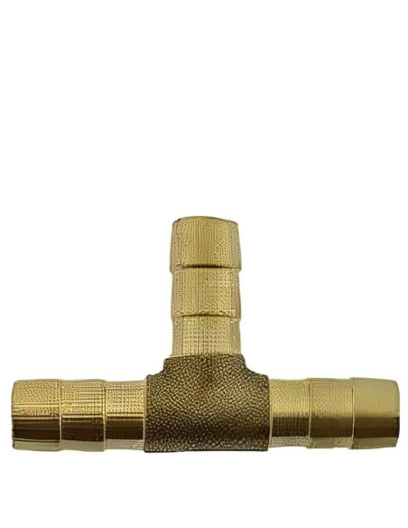 Тройник латунный 8 мм