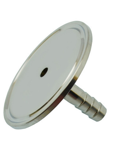 Штуцер кламп (переходник) 1,5 дюйма под шланг 10 мм