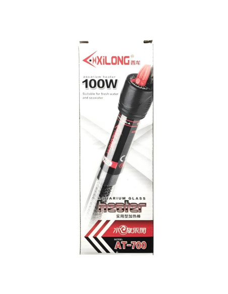Нагреватель аквариумный с регулятором AT-700, 100 W