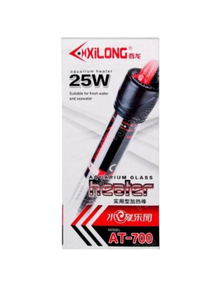 Нагрівач акваріумний з регулятором AT-700, 25 W