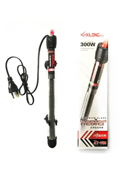 Нагреватель аквариумный с регулятором AT-700, 300w