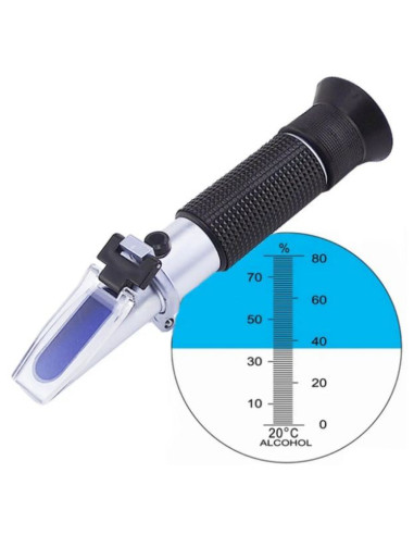 Рефрактометр ATC-80 (0-80) для спирта