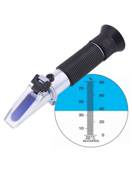 Рефрактометр ATC-80 (0-80) для спирта