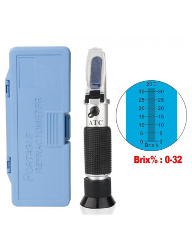 Рефрактометр АТС 0-32% Brix для сока