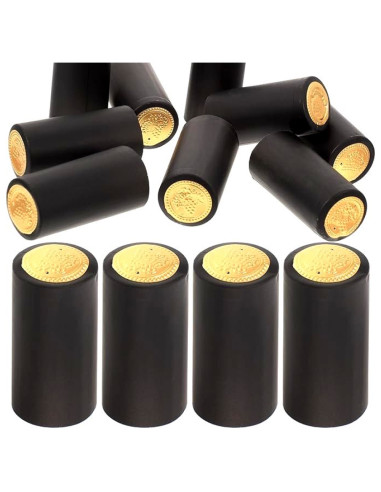 Термоусадочный колпачок 31х55 (черный матовый)