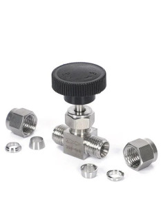 Игольчатый кран 10 мм 2