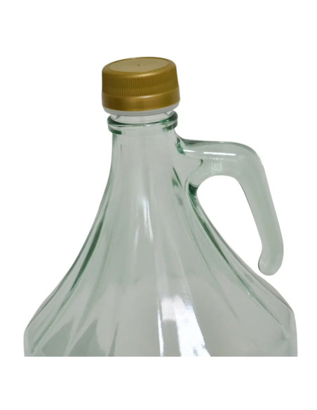 Бутель із ручкою (заплетене дно), 2 л