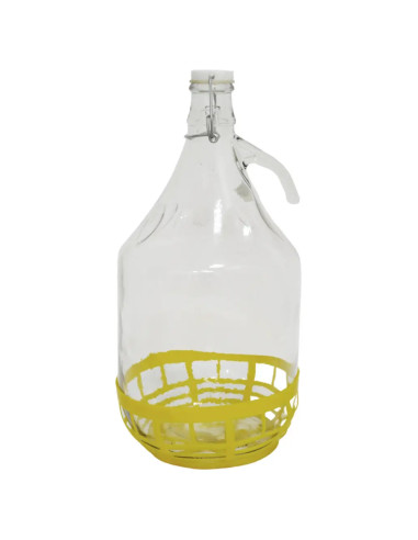 Бутель із ручкою (кришка-затискач), 5 л