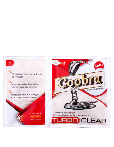 Средство для осветления Coobra Turbo Clear, на 25 л