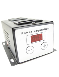 Регулятор напряжения с кнопками и дисплеем, 10кВт 2
