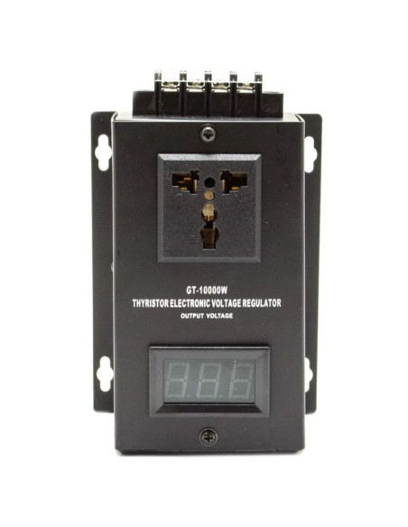 Регулятор напруги з кнопками та дисплеєм, 10кВт