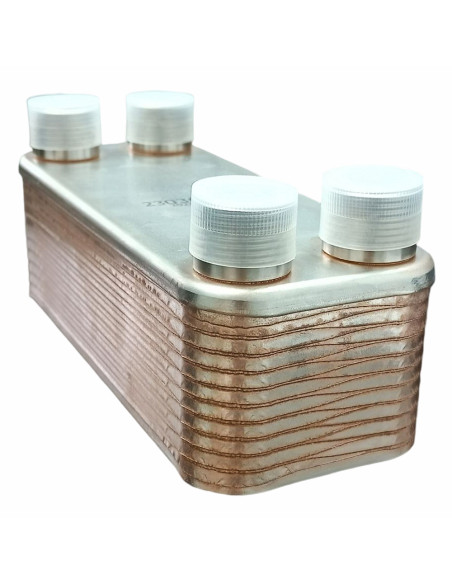 Протиточний охолоджувач сусла Guten Brau на 20 пластин