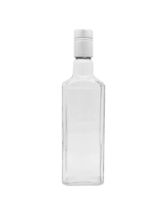 Бутылка стеклянная Днепр (с полимерной пробкой), 0,5 л 2