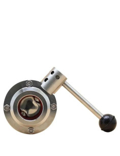 Кран-метелик під кламп 1.5", 50.5 мм 2