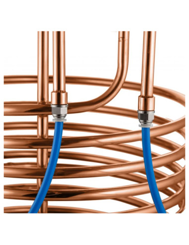 Чиллер Смакуй погружной медный, 7 м