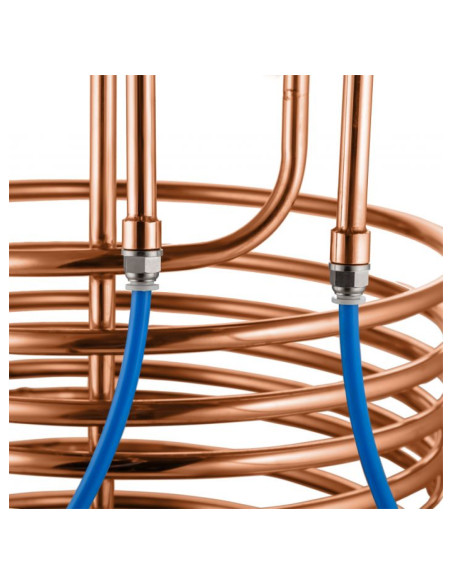 Чиллер Смакуй погружной медный, 13 м
