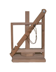 Дерев'яний прес для сиру збільшений