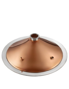 Купольная крышка медная Смакуй для емкости (кламп) 2