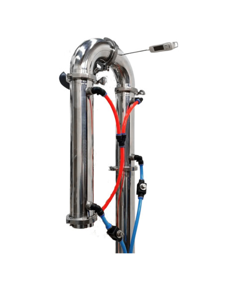 Самогонный аппарат Moonshine Hard кламп 3" с баком, 60 л