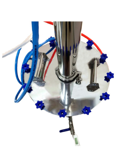 Самогонный аппарат Moonshine Hard кламп 3" с баком, 60 л